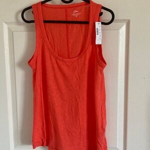 J. Crew Vibrant Orange Tank Top
